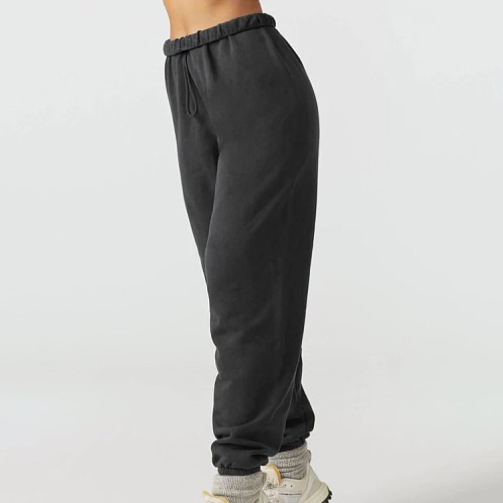 Joah Brown oversized jogger - washed black, size S/M